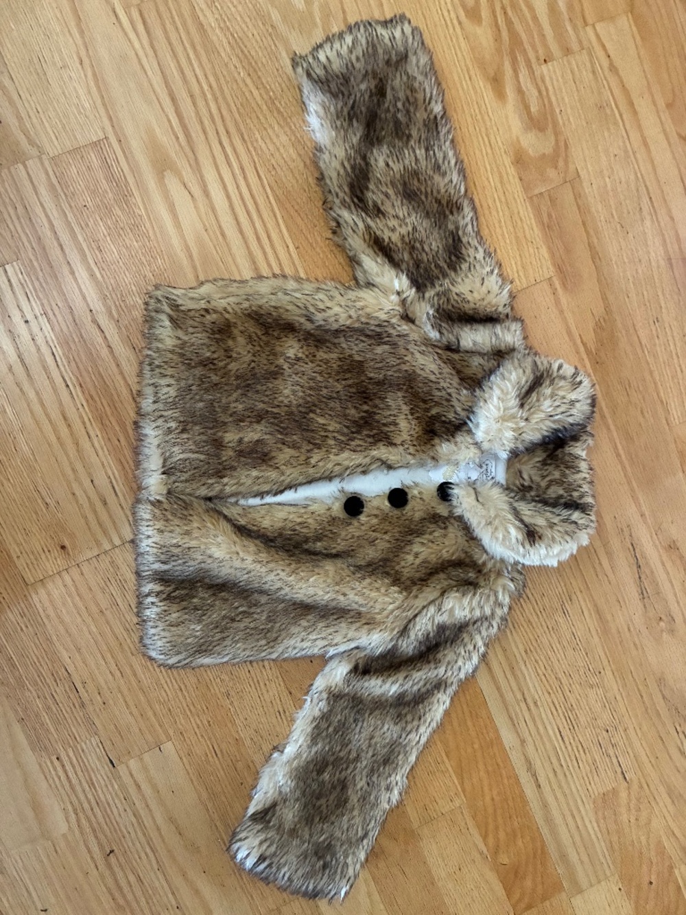 Mud Pie Faux Fur Toddler Jacket